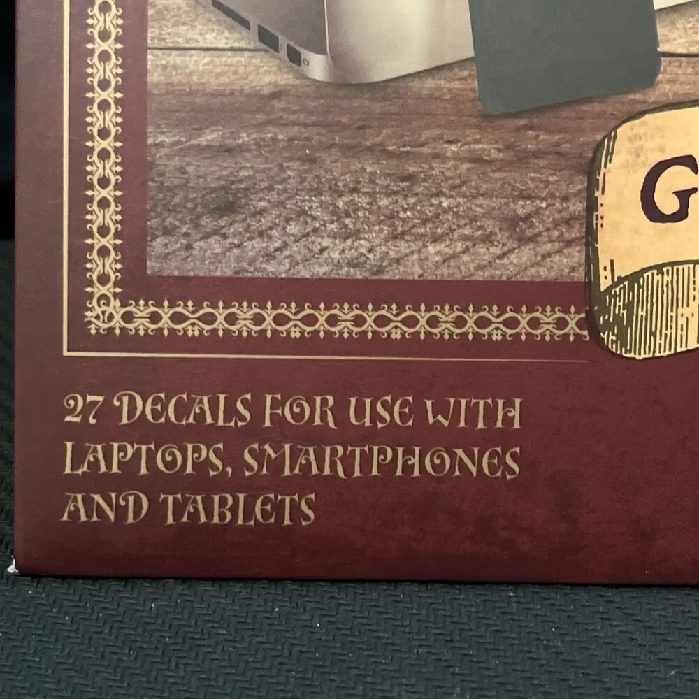Out of Print Harry Potter and the Order of the Phoenix Zip Pouch + Gadget Decals